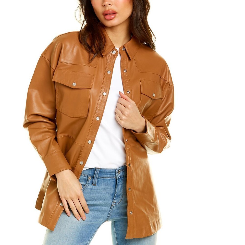 Walter Baker Shandi Leather Top